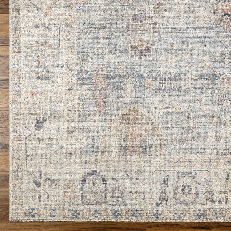 Becki Owens x Surya Marlene Vintage Pale Blue Area Rug & Reviews